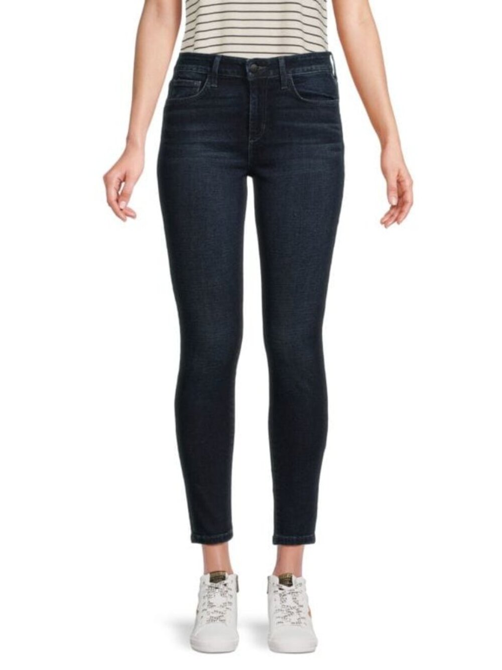Joe's Jeans Ornella Skinny Ankle Size 30 Darker Wash NWT Mid-Rise